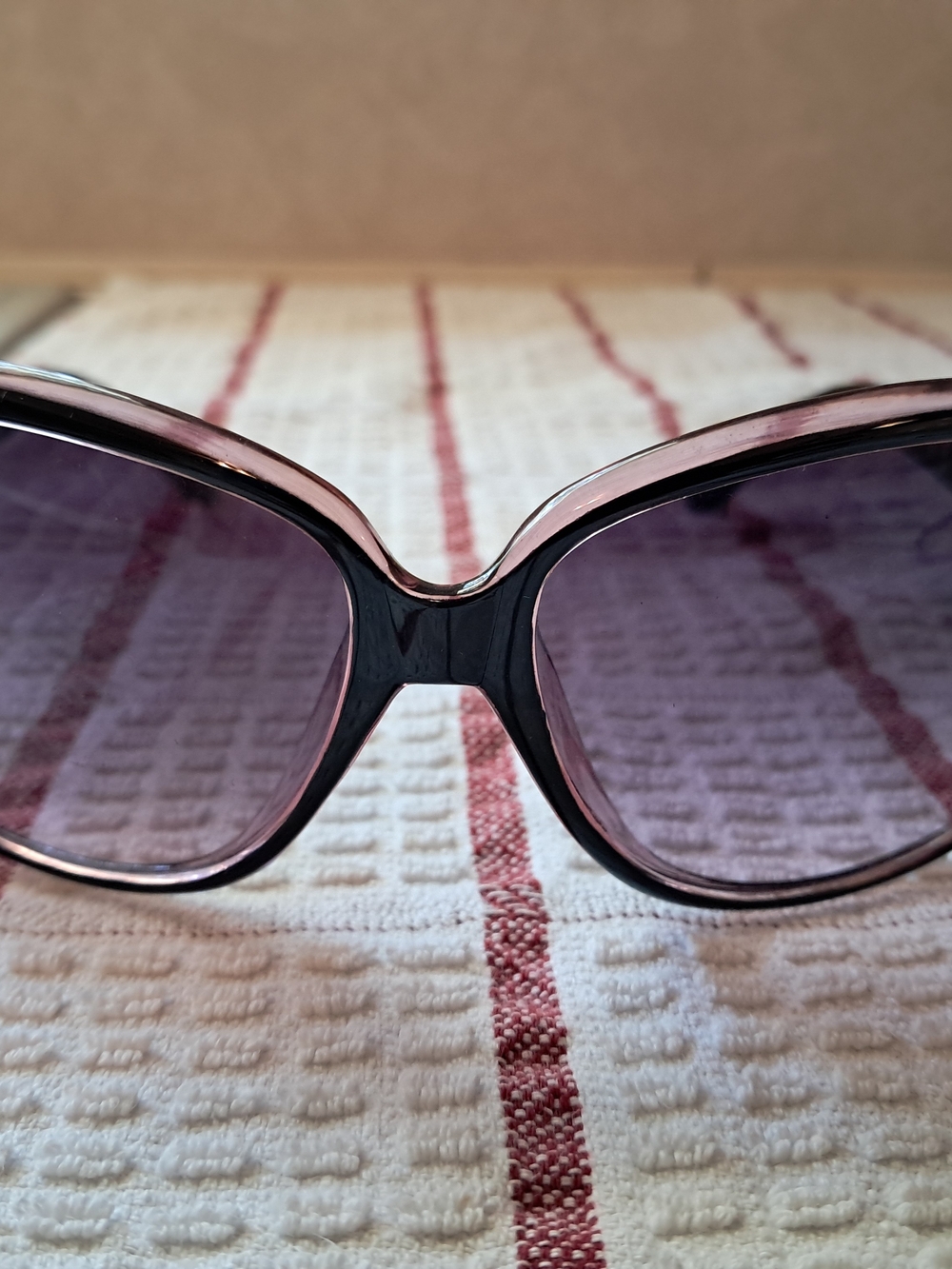 SouthPole 1017SP Women Rectangular Rhinestone Sunglasses Purple Frame W/ Case